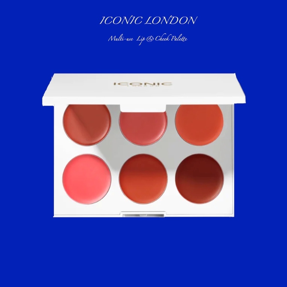 NEW!! ICONIC LONDON MULTI-USE LIP AND CHEEK PALETTE